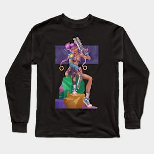 A girl Long Sleeve T-Shirt